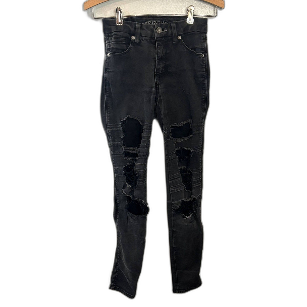Arizona Skinny Jean Juniors/Women Hi Rise Curvy Skinny Size 0